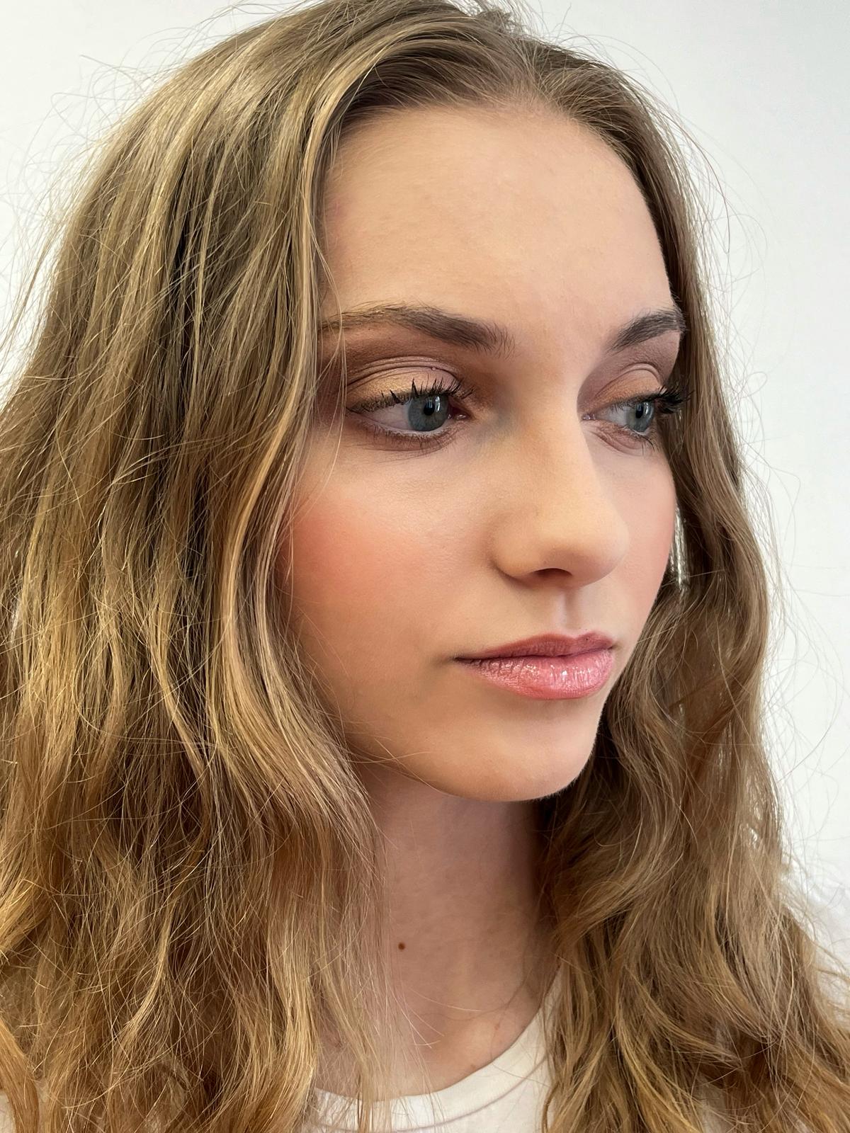 Přirozené líčení – blondýnka