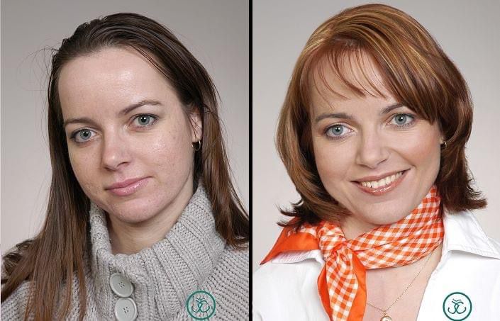 Proměna ženy – nový look, kosmetika Litoměřice