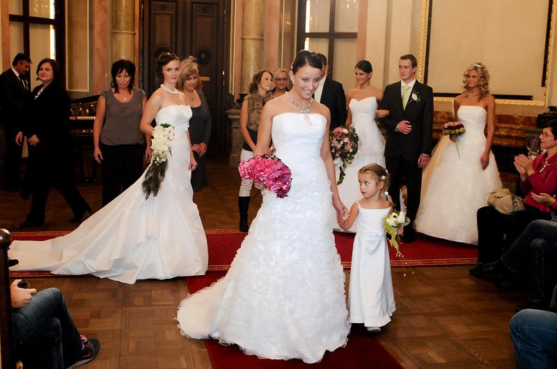 Svatební veletrh 2011 – průvod nevěst