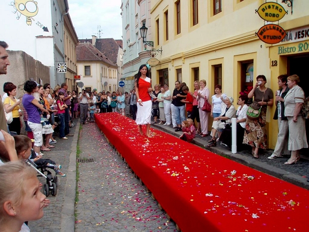 Módní přehlídka – červený koberec